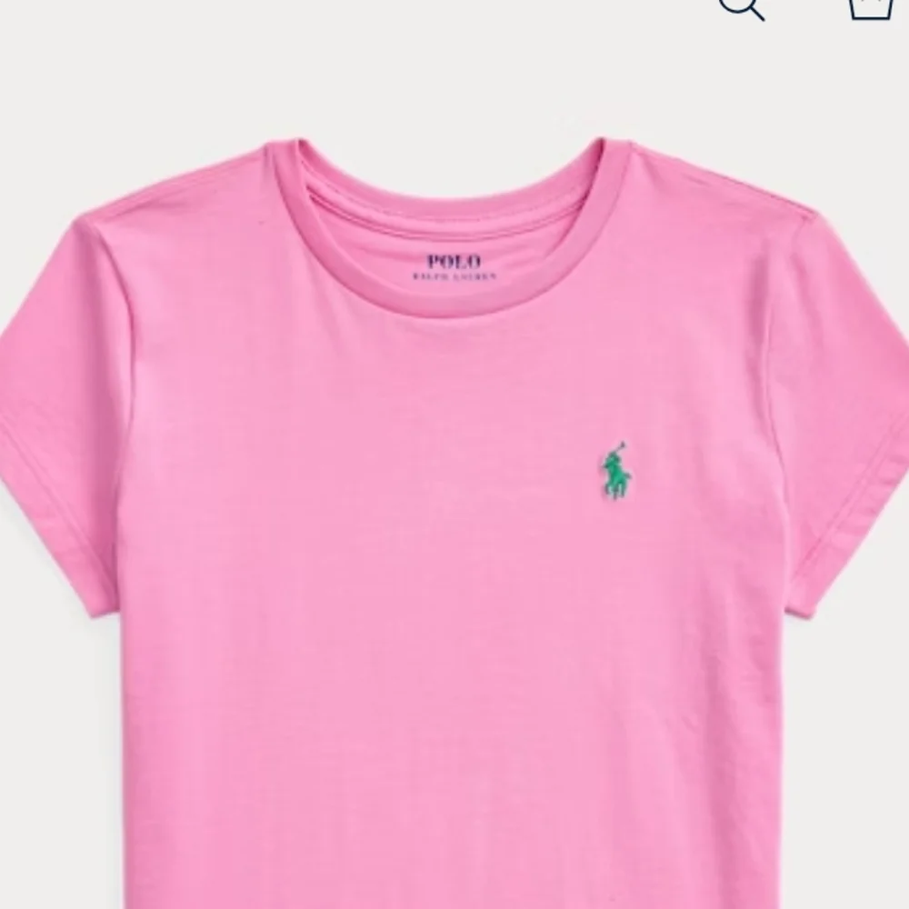 Ralph Lauren Sports Classic Jersey Logo Tee Shirt Pink Size Medium